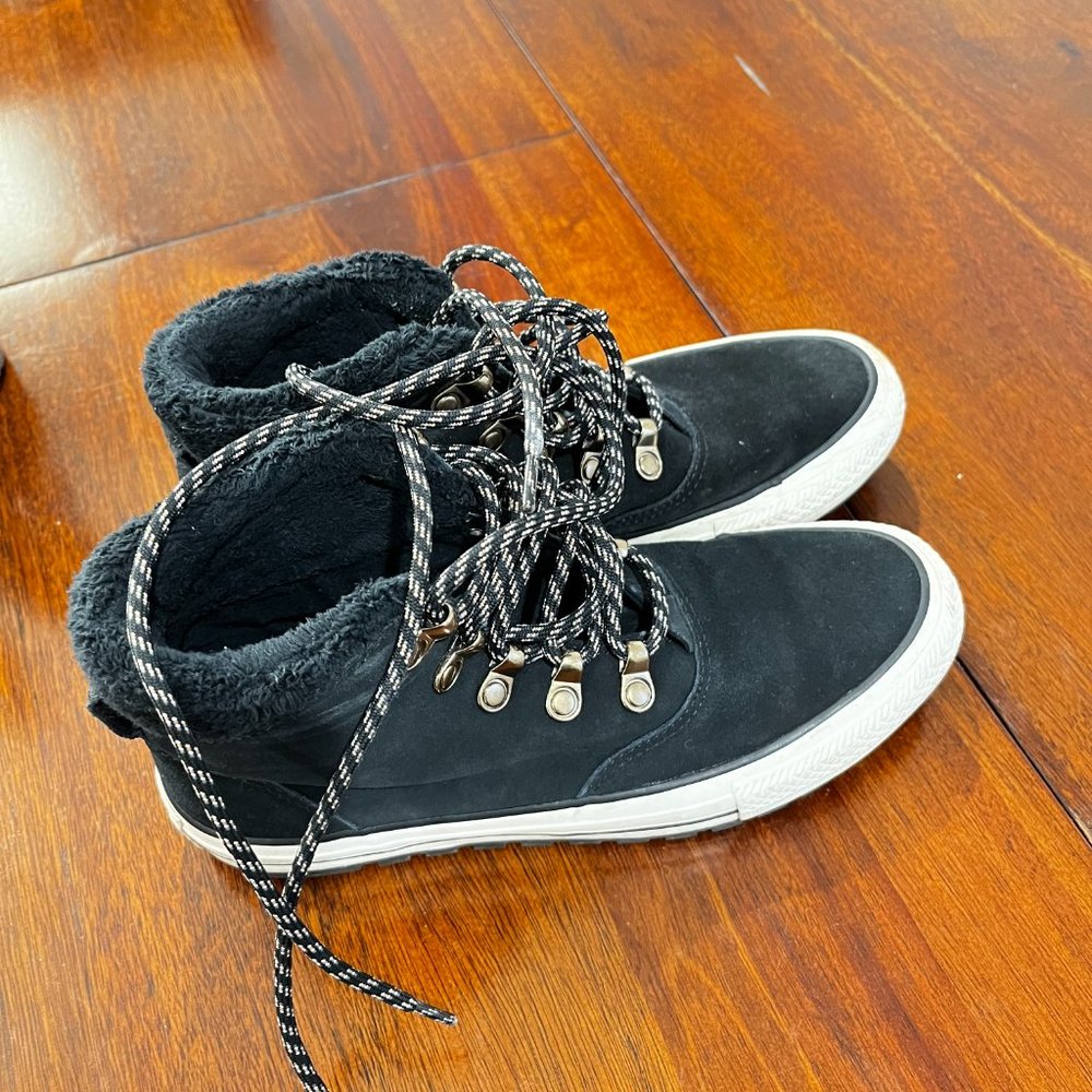 Converse Chuck Taylor All Star Ember Boot Suede Fur Shoes